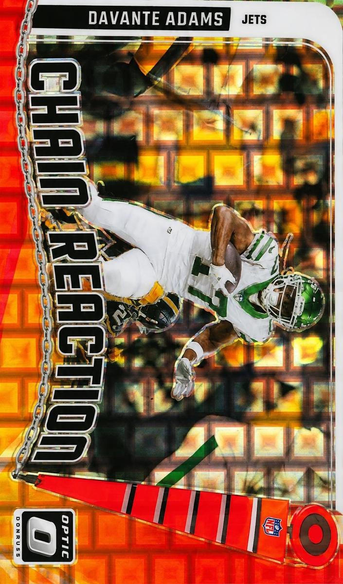 Davante Adams 2024 Donruss Optic Football card