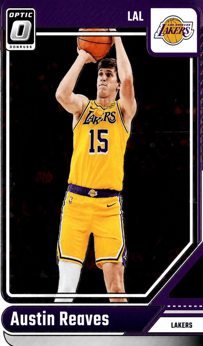 Austin Reaves 2024-25 Donruss Optic Basketball card