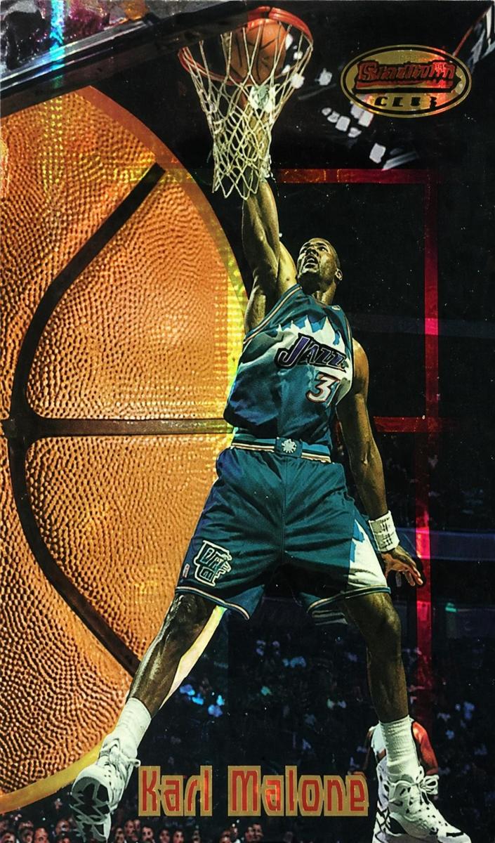 1997 Karl Malone [Atomic Refractor] #BBP5