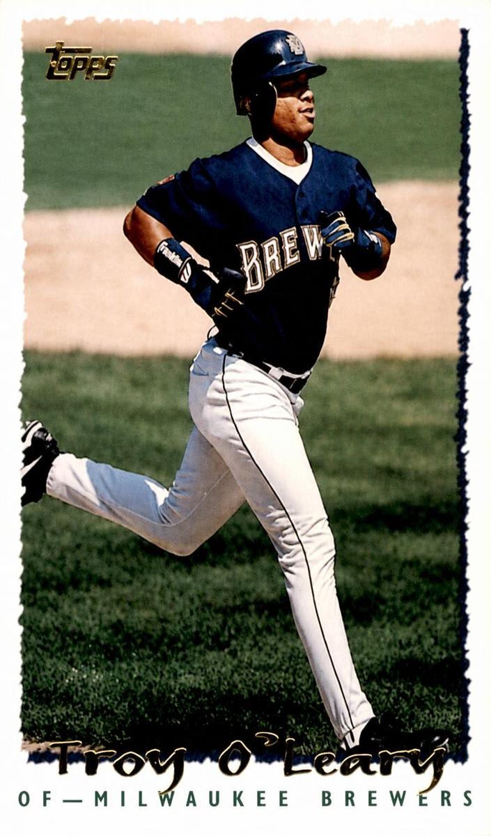 1995 Topps Troy O'Leary #496 card