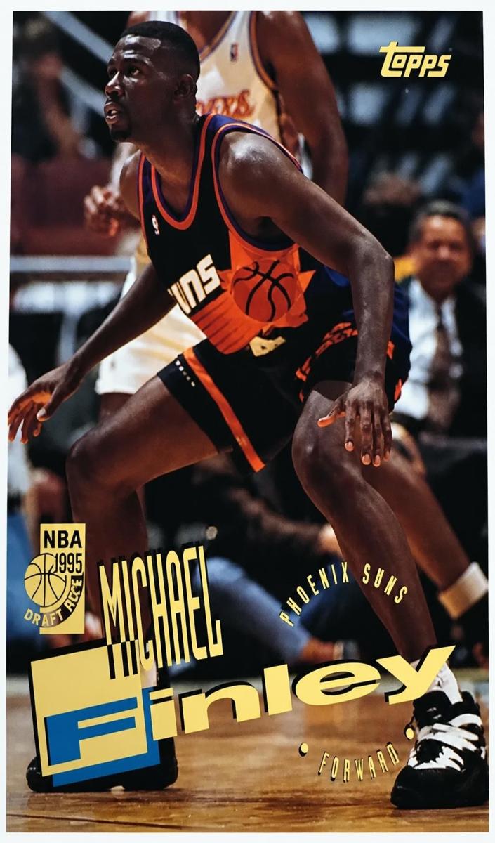 1995 Topps Michael Finley #256 card