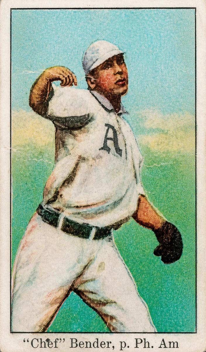 1909 E90-1 Chief Bender card