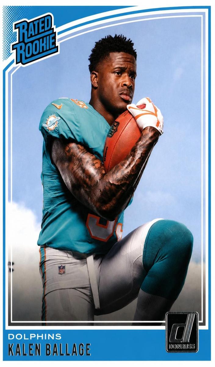 2018 Panini Donruss Kalen Ballage #330 card