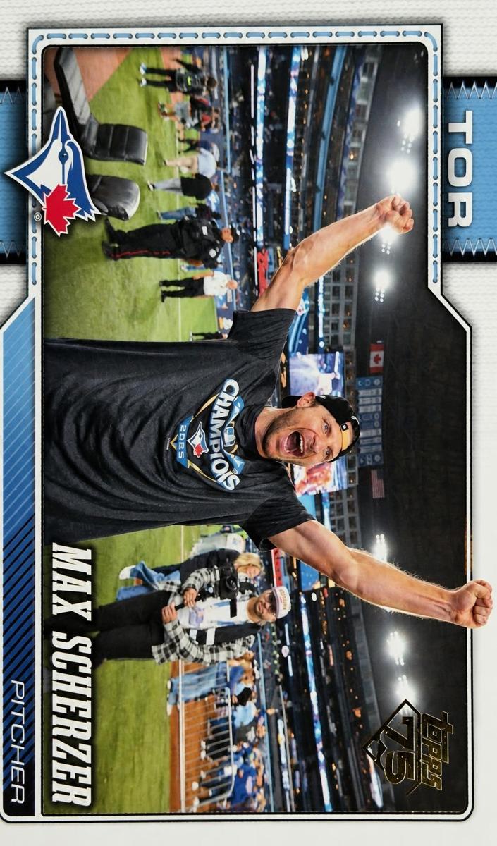 Max Scherzer 2026 Topps Baseball card
