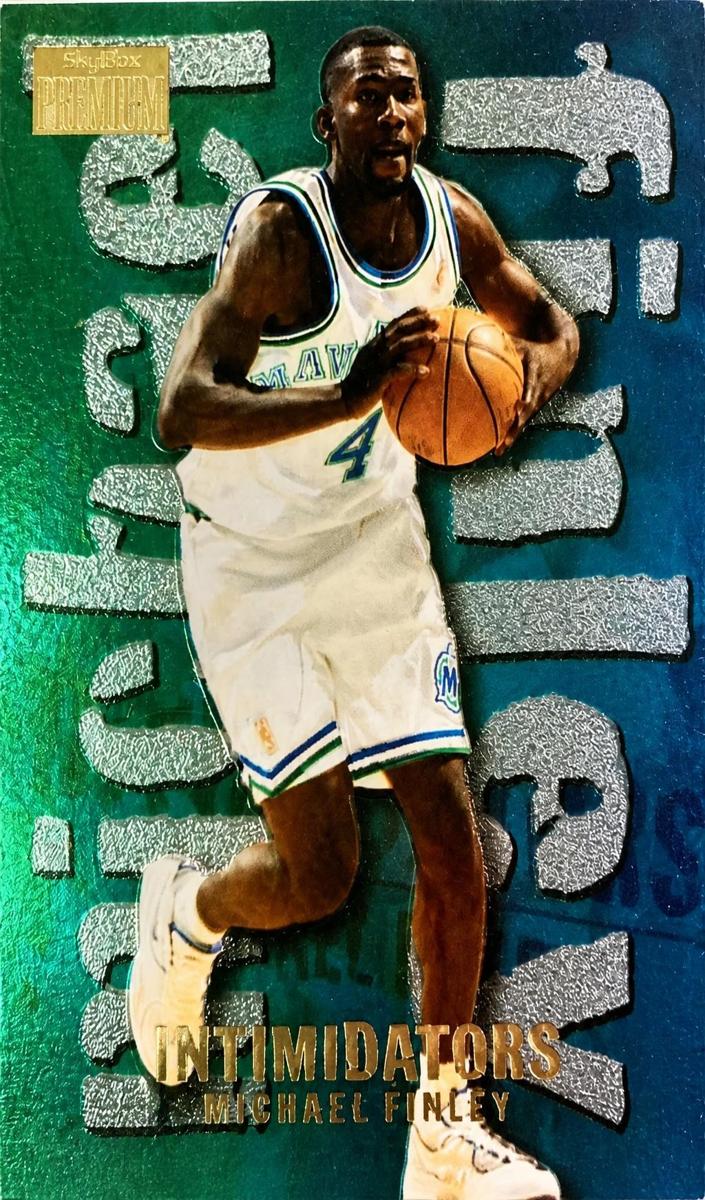 1996 Skybox Premium Michael Finley #7 card