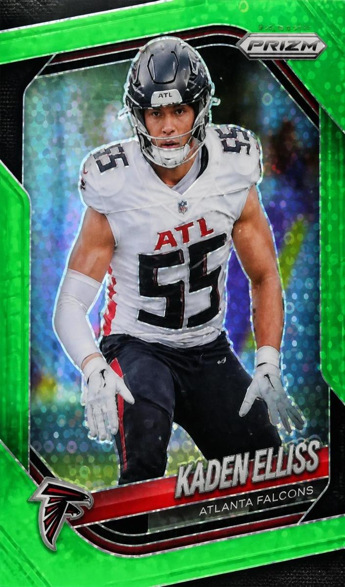Kaden Elliss 2025 Prizm Football card