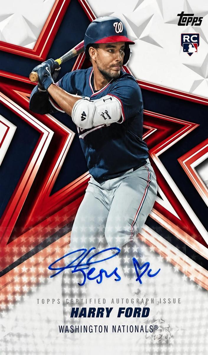 Harry Ford 2026 Topps Baseball Stars Autographs Baseball
