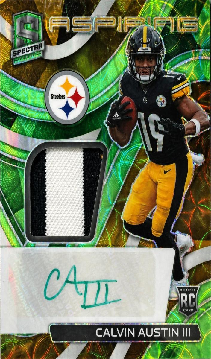 2022 Panini Spectra Calvin Austin III #APA-CAU card