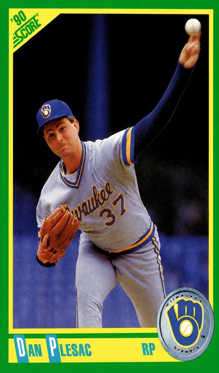 1990 Dan Plesac #86