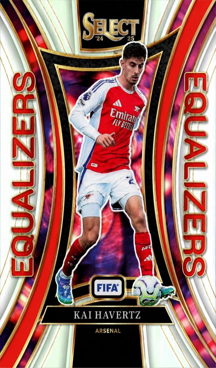 2024 Panini Select FIFA Kai Havertz [Red Wave] #19 card