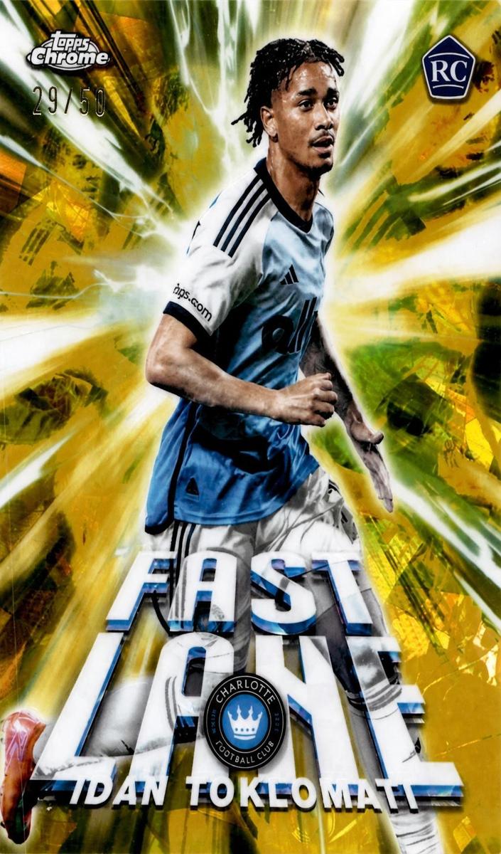 2025 Topps Chrome Sapphire MLS Idan Toklomati #FL-25 card