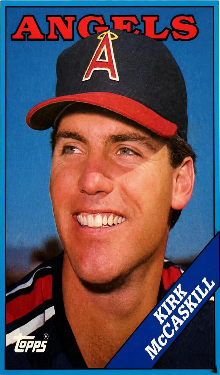 1988 Topps Kirk McCaskill #16 card