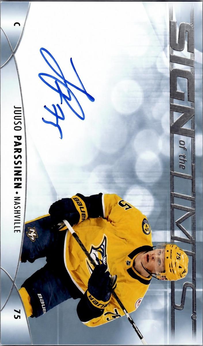 2023 Juuso Parssinen [Mystery Black] #SOTT-PA