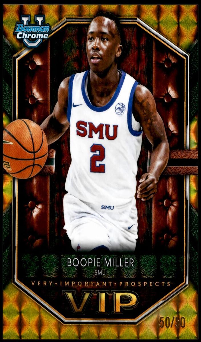 Boopie Miller 2025 Bowman Basketball card