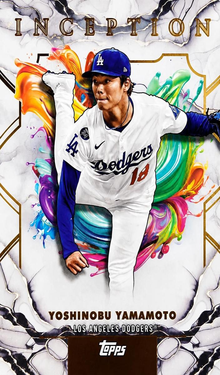 Yoshinobu Yamamoto 2025 Inception card