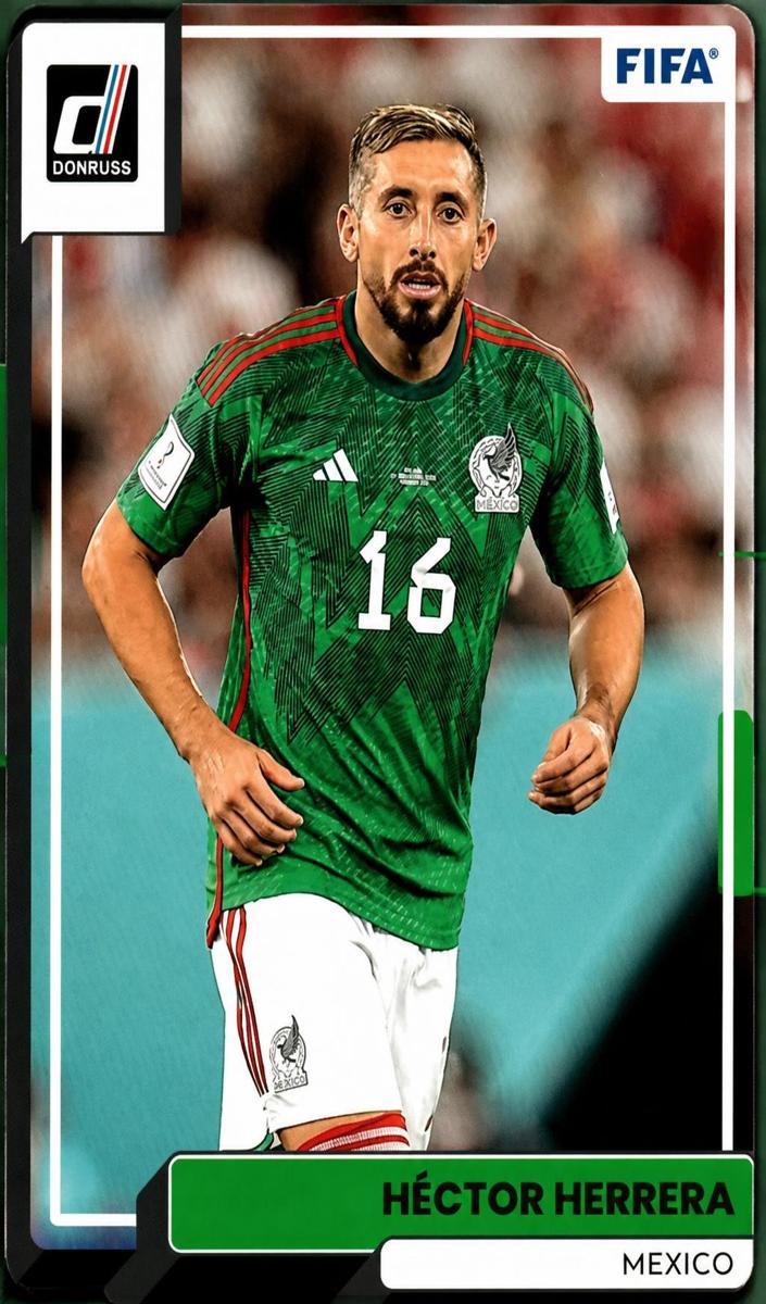 2022 Panini Donruss Hector Herrera #80 card