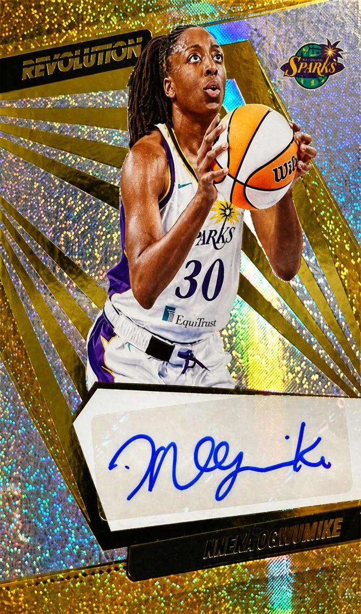 2022 Panini Revolution WNBA Nneka Ogwumike #AG-NNO card
