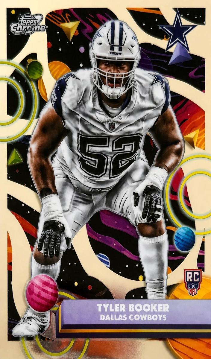 2025 Topps Cosmic Chrome Tyler Booker #128 card