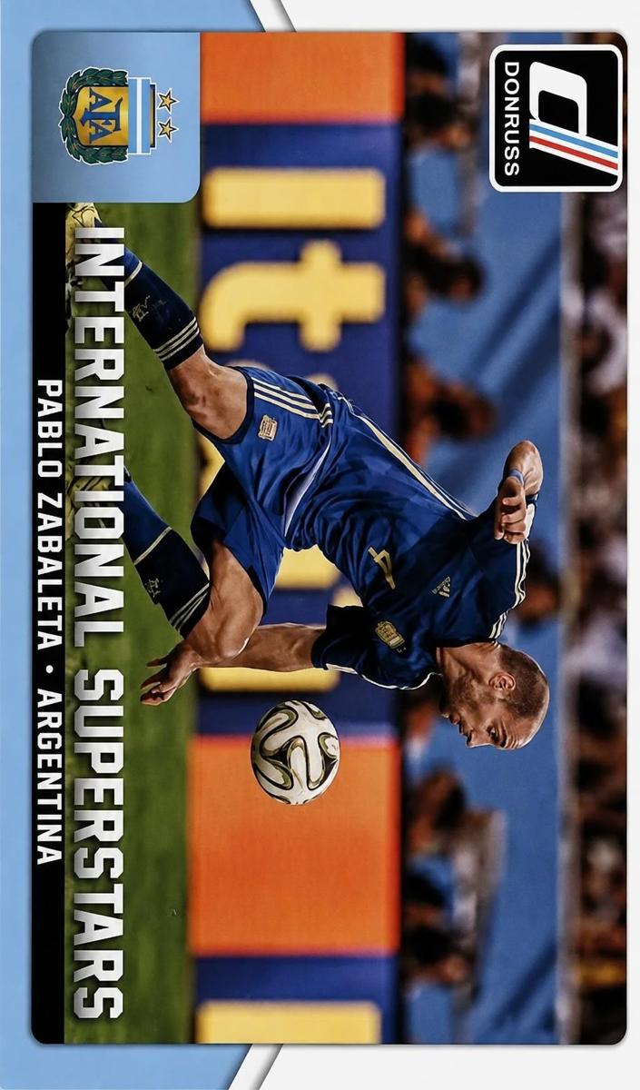 2015 Panini Donruss Pablo Zabaleta #37 card