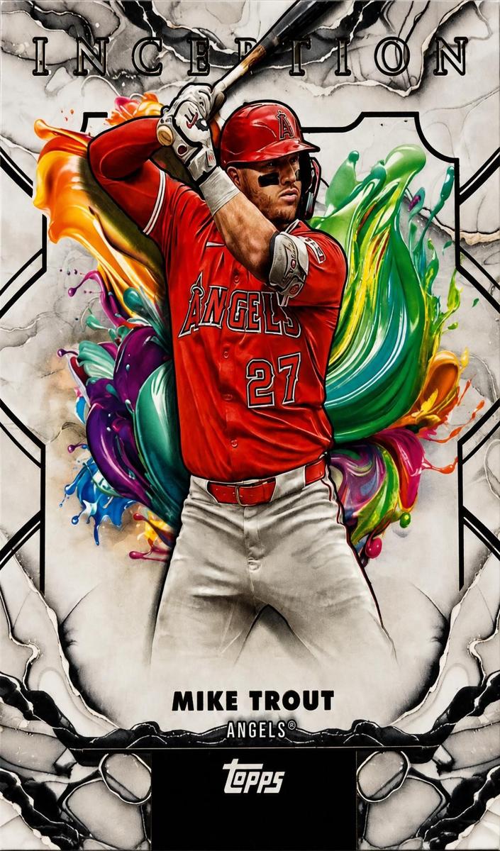 Mike Trout 2025 Inception card