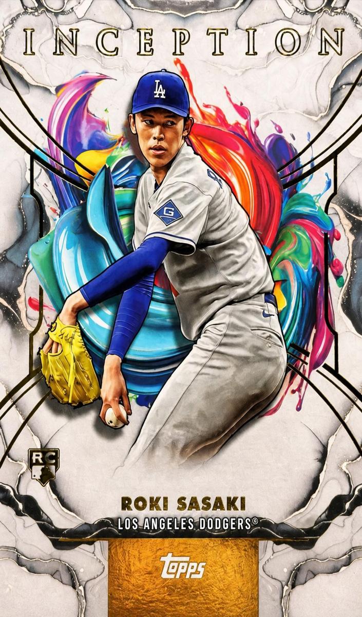 Roki Sasaki 2025 Inception card