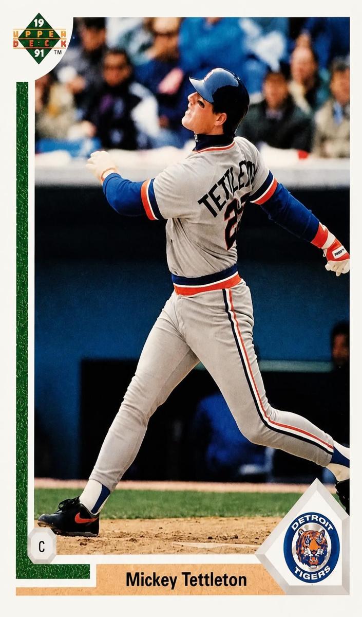 1991 Upper Deck Mickey Tettleton #729 card