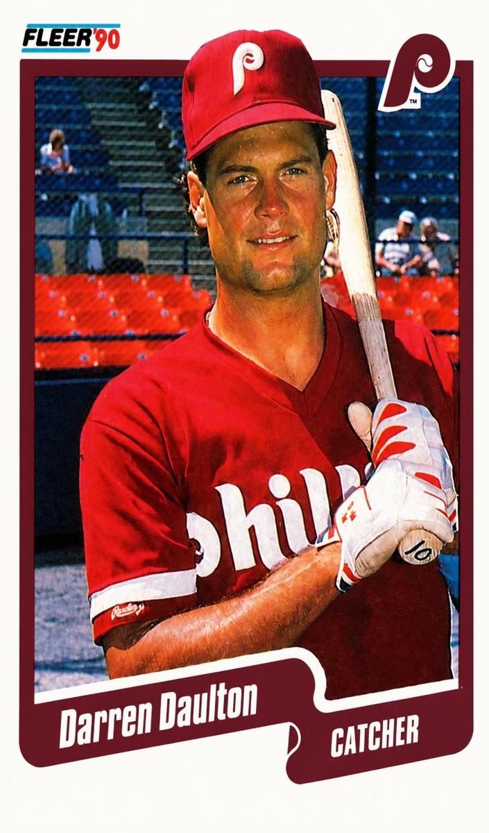 1990 Darren Daulton #555