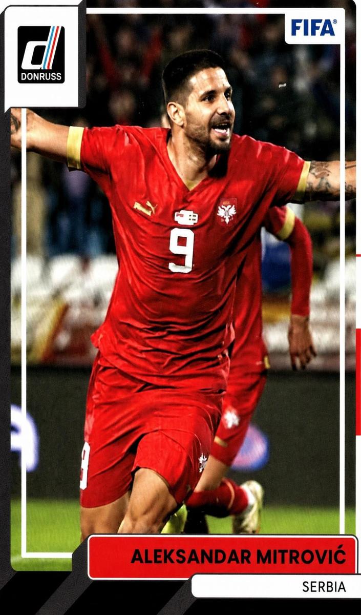2022 Panini Donruss Aleksandar Mitrovic #104 card