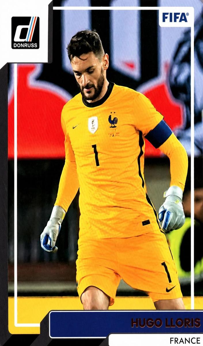 2022 Panini Donruss Hugo Lloris [Blue] #48 card