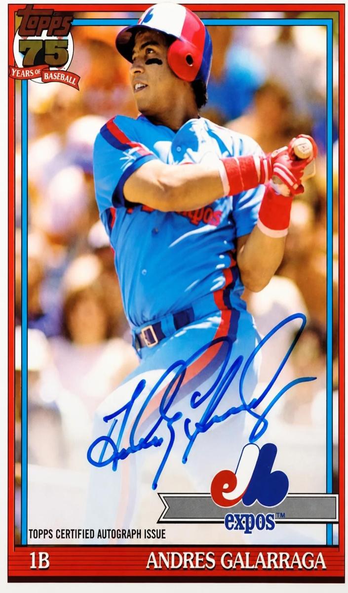 2026 Andres Galarraga #91B2-AGA