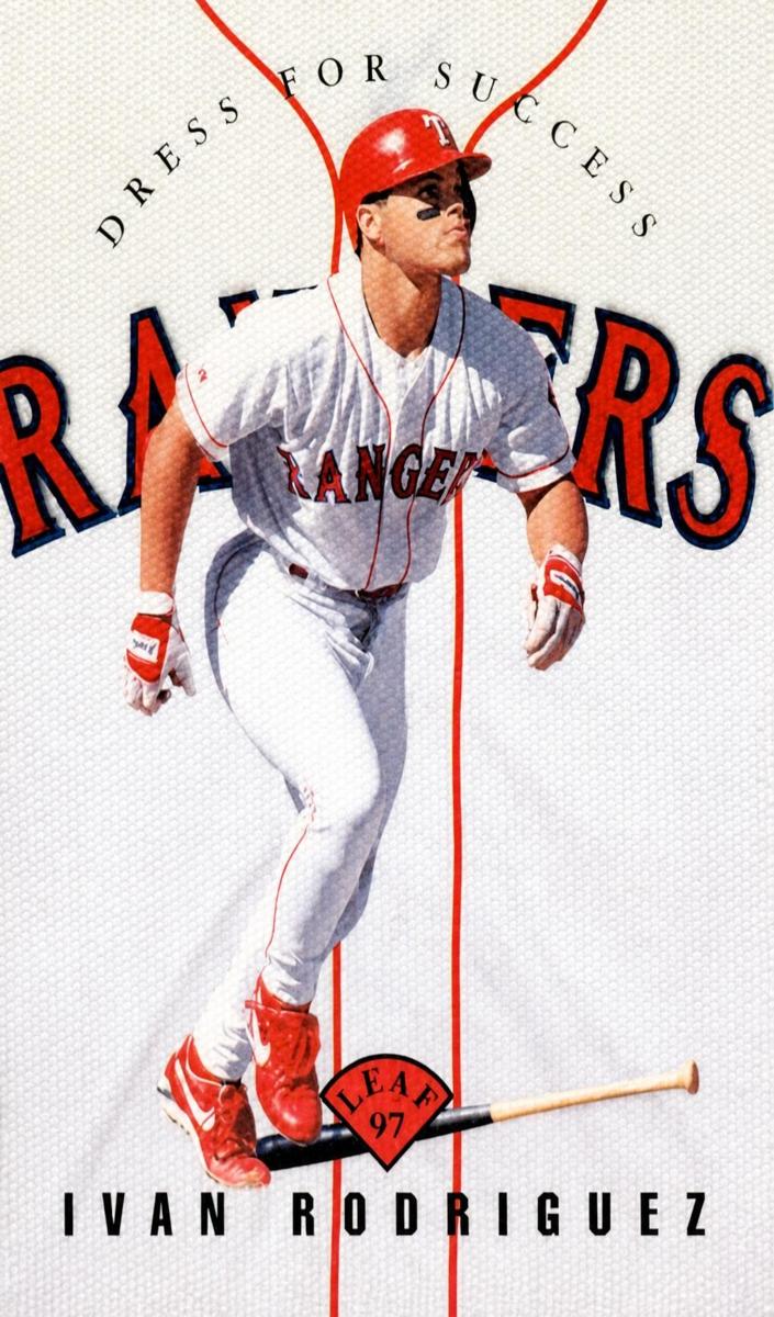 1997 Leaf Ivan Rodriguez #16 card