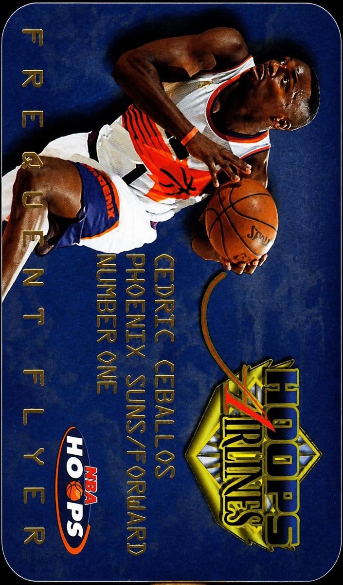 1997 Hoops Cedric Ceballos #FF16 card