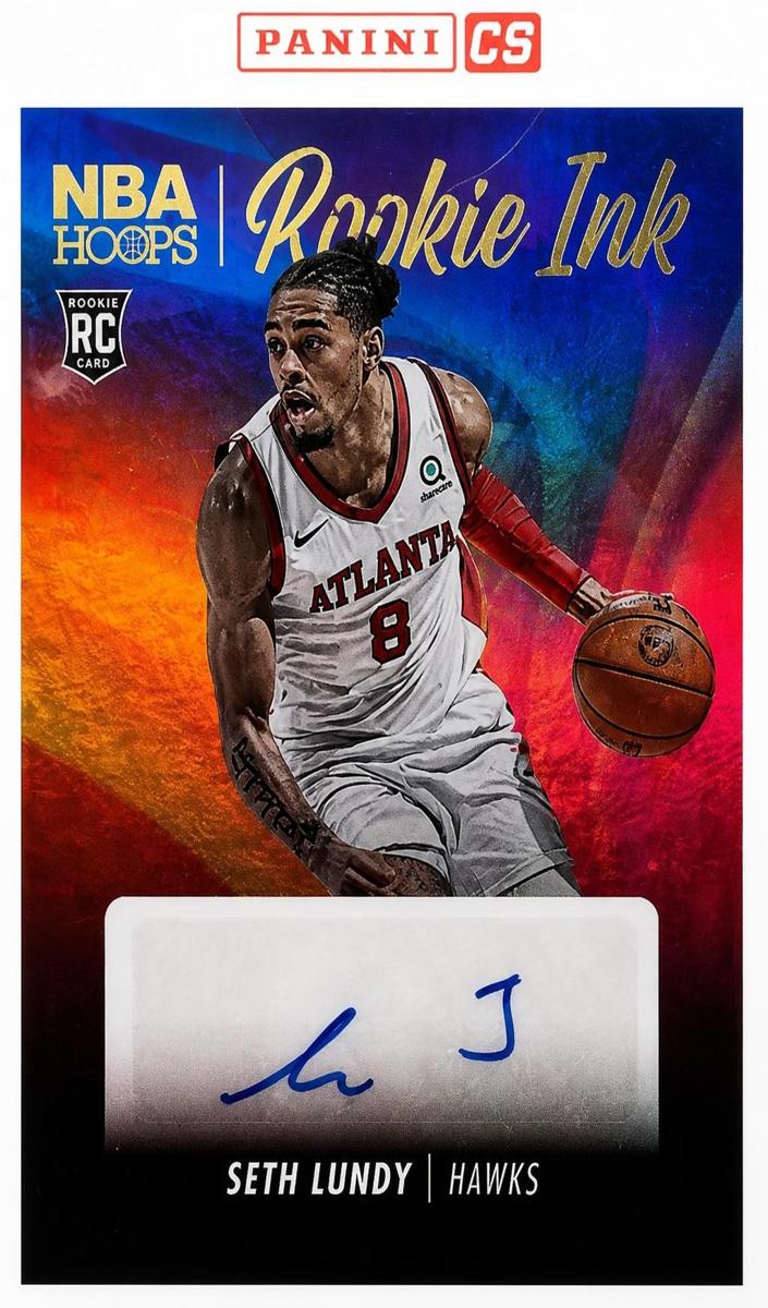 2023 Panini Hoops Seth Lundy #RI-LUN card