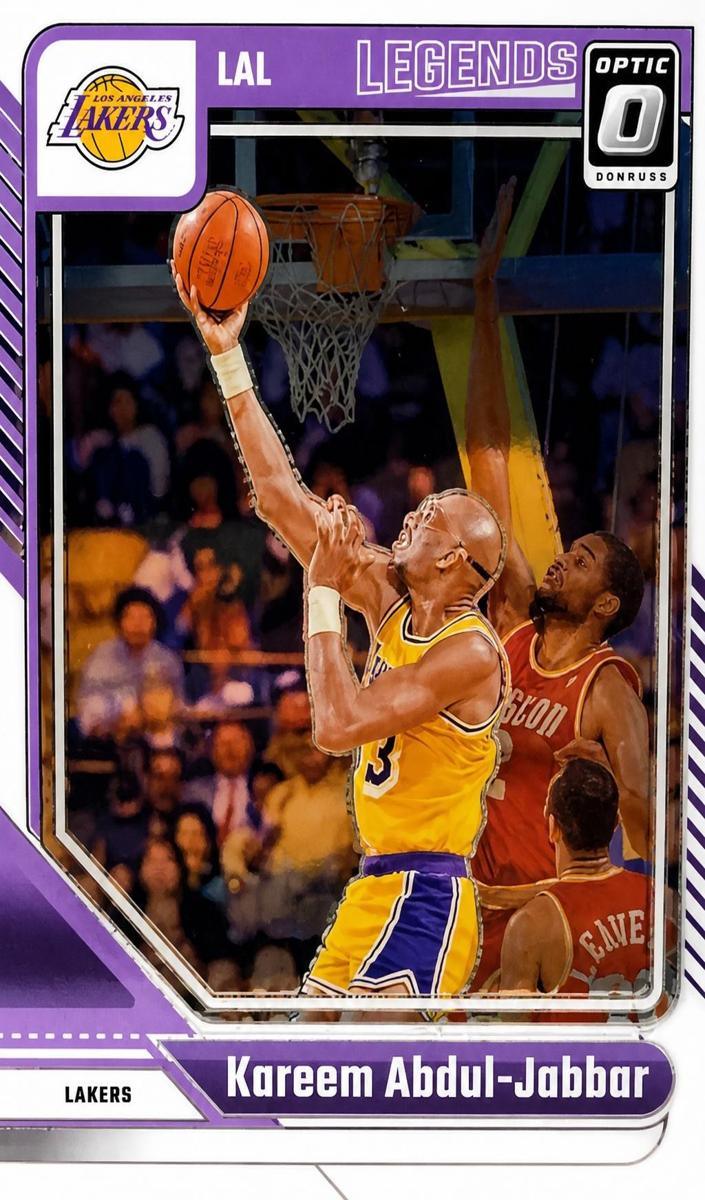 Kareem Abdul-Jabbar 2024-25 Donruss Optic Basketball card