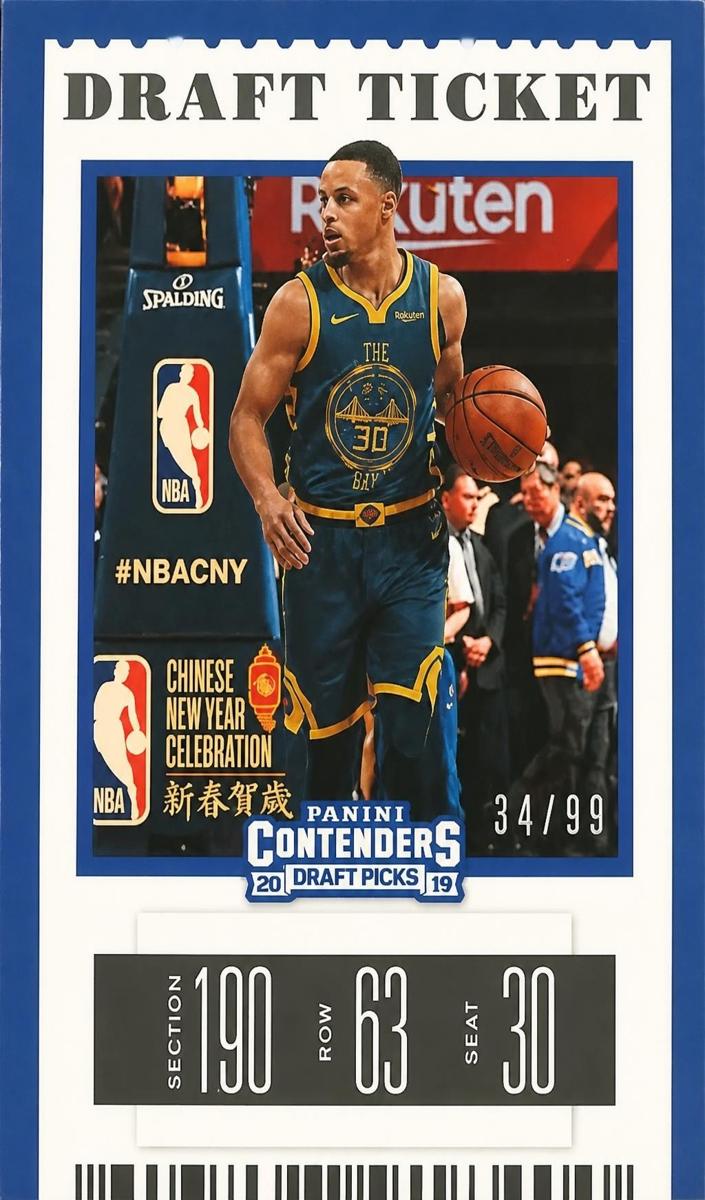 2019 Stephen Curry [Draft Ticket] #48