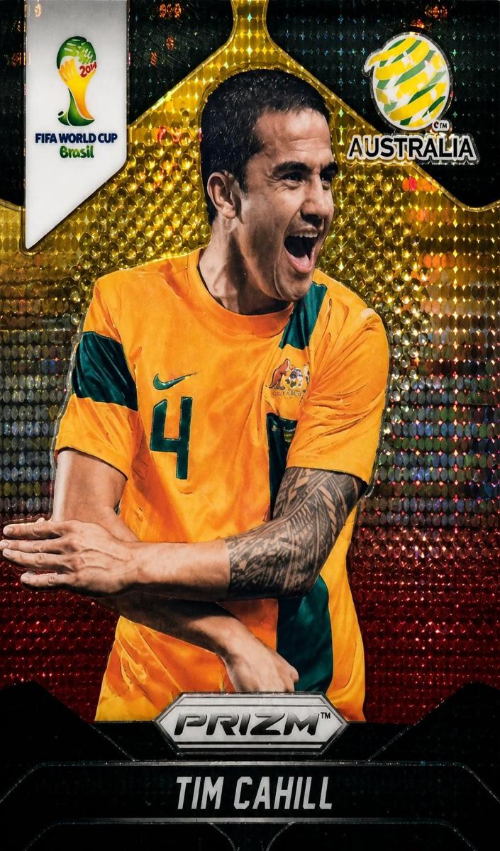 2014 Tim Cahill [Yellow and Red Pulsar] #17