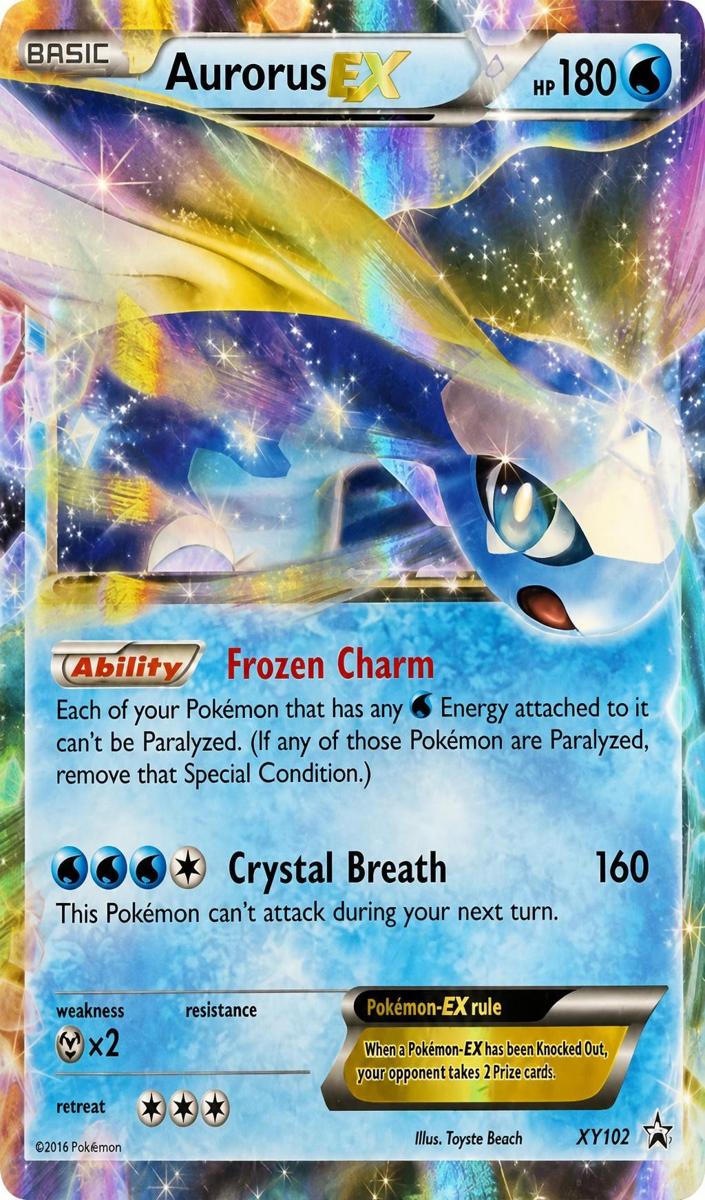 2016 Aurorus EX #XY102