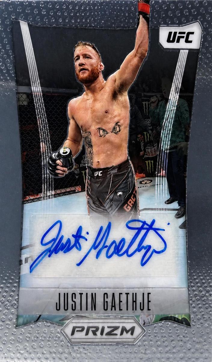 2023 Justin Gaethje [Silver] #TH-JGT