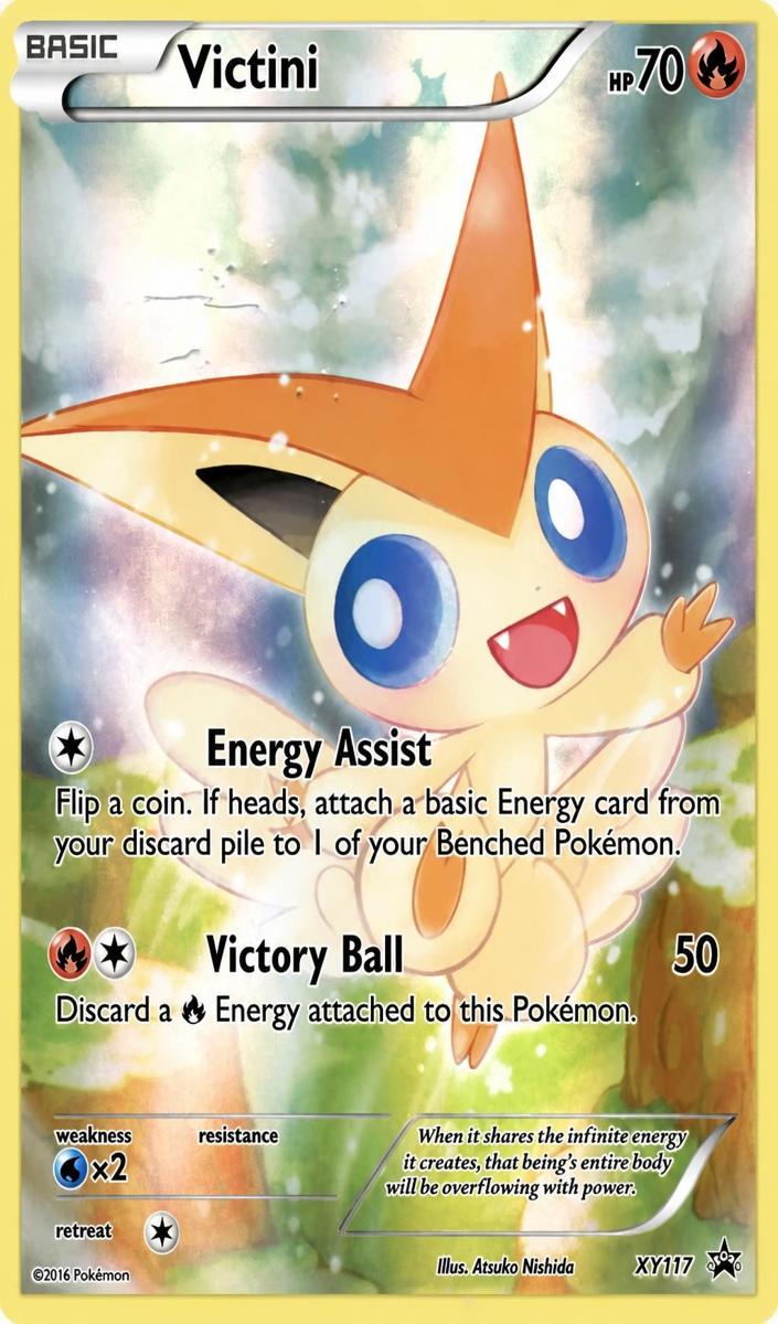 2016 Victini #XY117
