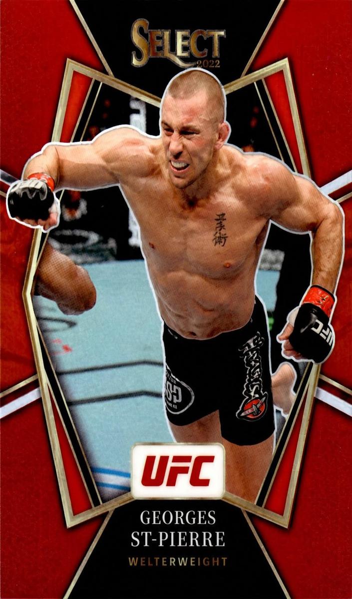 2022 Georges St-Pierre [Maroon Prizm] #108
