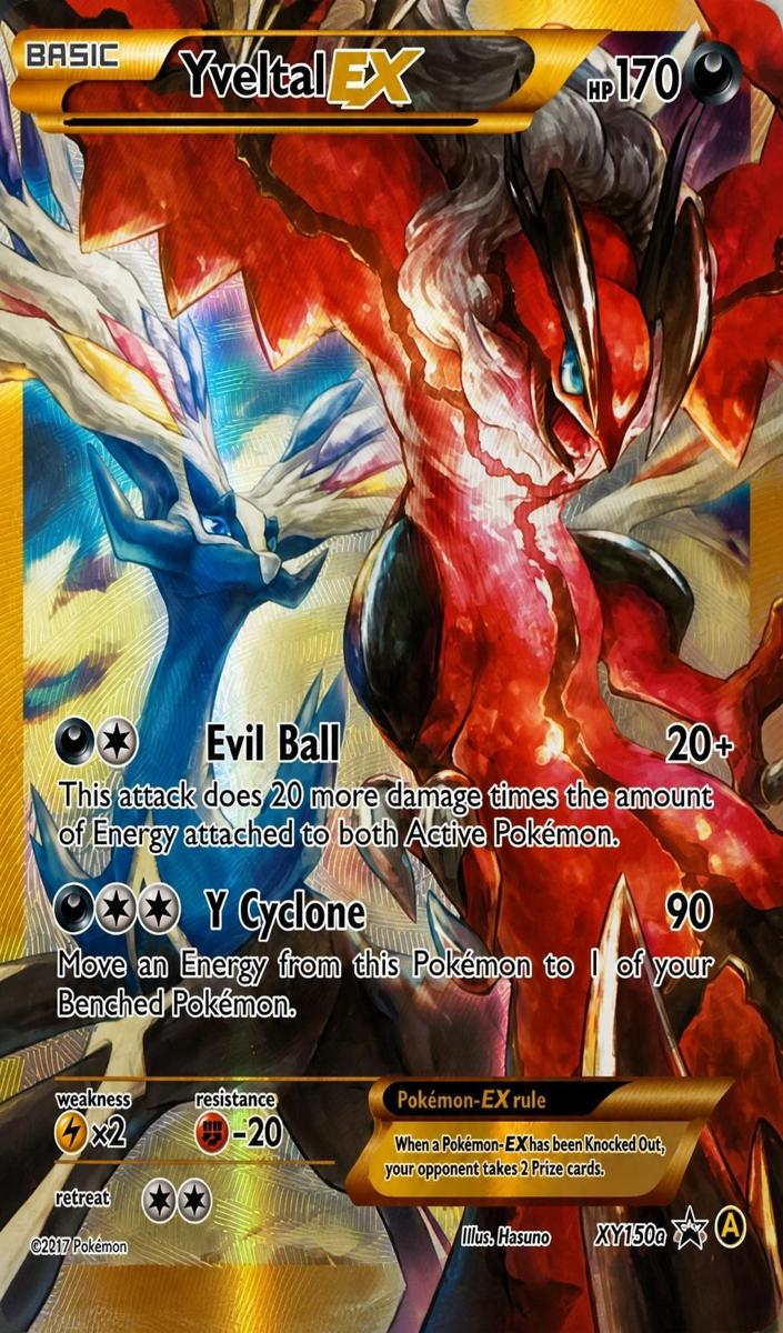 2017 Yveltal #XY150a