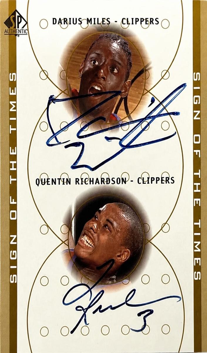 2000 Darius Miles #DA/QR