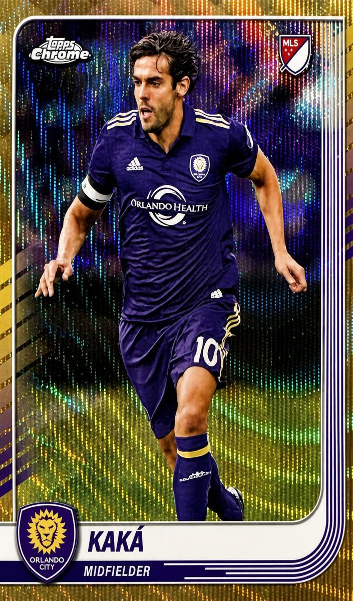Kaka 2025 Chrome MLS Soccer card