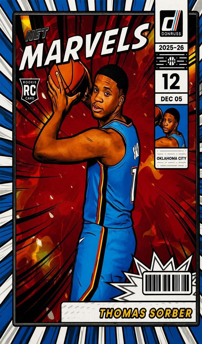 Thomas Sorber 2025-26 Donruss Basketball card