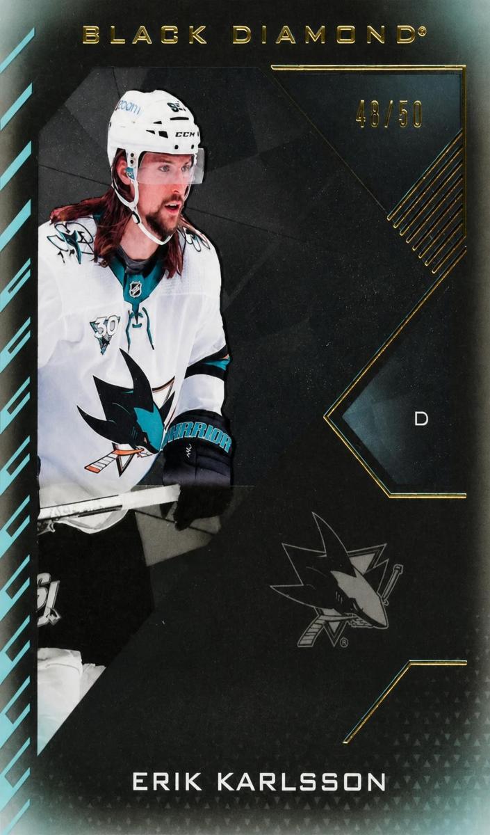 2021 Erik Karlsson [Pure Black] #BDB-EK
