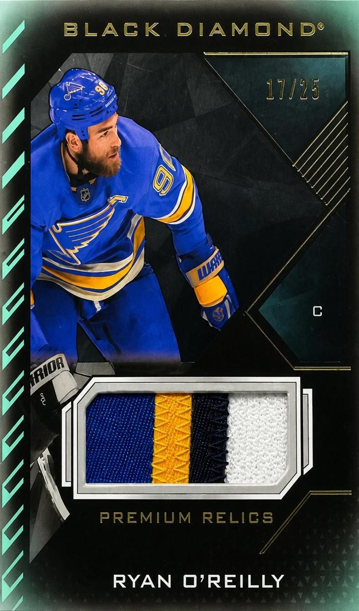 2021 Upper Deck Black Diamond Ryan O'Reilly #BDB-RO card