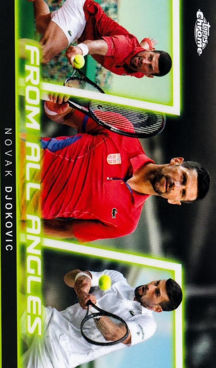 Novak Djokovic - 2025 Topps Chrome Tennis