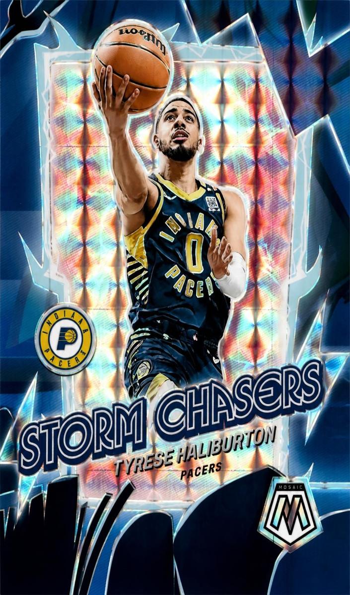 2023 Panini Mosaic Tyrese Haliburton #10 card