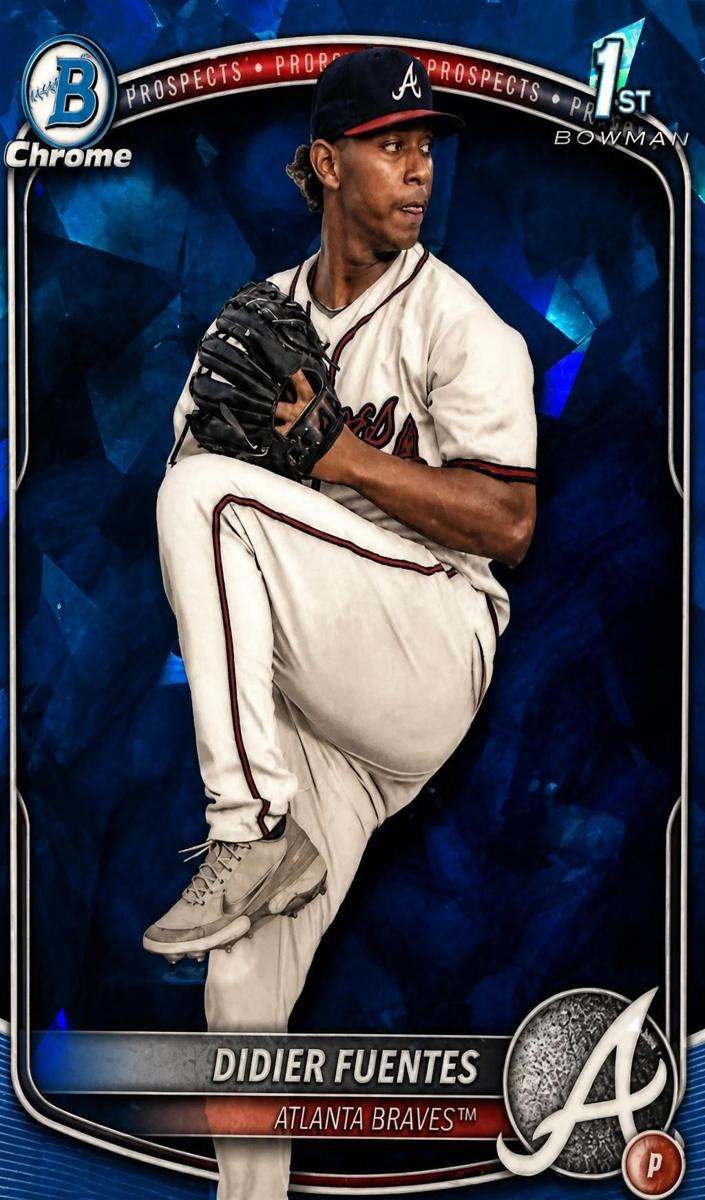 2025 Bowman Chrome Prospects Didier Fuentes #BCP-87 card