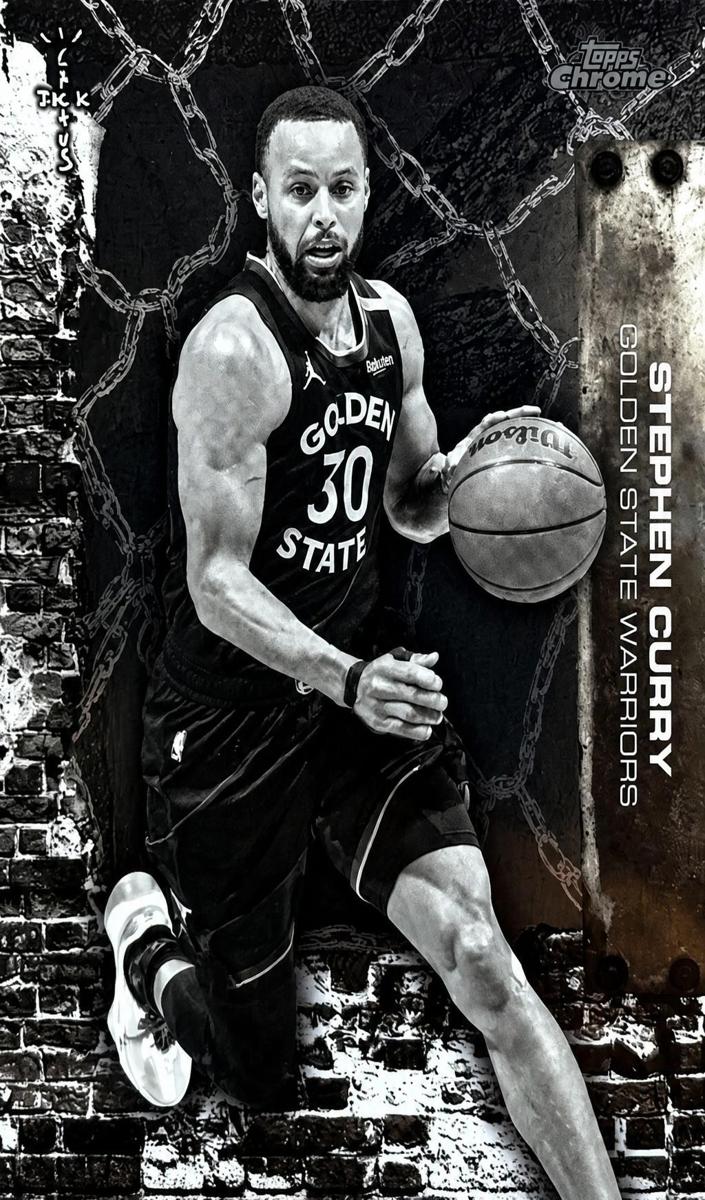 Stephen Curry 2025-26 Chrome Cactus Jack Basketball card